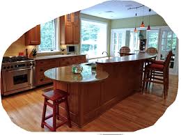 Half Round Open Shelf Cabinet Design Ideas Kitchen Design Kitchen Peninsula Kitchen Island With Seating