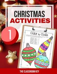 Bring the spirit of christmas to your numeracy lessons with these christmas maths activities for ks1. 1st Grade Christmas Activities Worksheets Teachers Pay Teachers