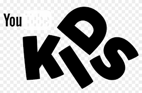 Free for your youtube channel, for your website or for presentations. Youtube For Kids Logo Black And White Youtube Kids Logo White Png Clipart 879181 Pikpng