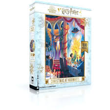 New york puzzle co, 1000pc. New York Puzzle Company Harry Potter Christmas At Hogwarts 1000 Piece Jigsaw Puzzle Shopee Malaysia