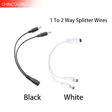 The front of my case has a small light for power, but i would like to change out my power button to one. Dc Jack Connector Dc Power Splitter Cable 1 Female To 2 Male 1 To 2 Wires For Cctv Camera 5050 Led Strip Ac Adapters New Jq Buy At The Price Of 1 03 In Aliexpress Com Imall Com
