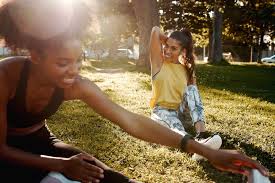 This way, you can focus on being you — and crushing your fitness goals — rather than obsessing over whether you sound witty or worrying about a gob of spinach stuck. How To Find A Workout Buddy Kayla Itsines