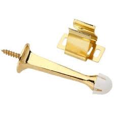 What makes it stand out is that it guards both sides of your door, preventing cold air from entering while trapping heat inside your home. National Hardware S819 104 Stanley Friction Clip Catch Door Stop Cushioned Tip 3 Inch Bright Brass 033923000857 3