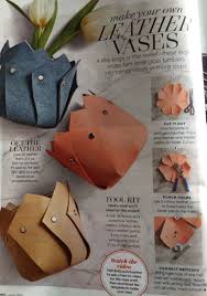 If you're not into the whole leather thing. Homemade Leather Craft Ideas Leathermaster Com Au