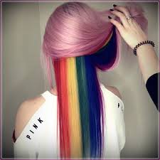 8 Regenbogen Frisuren Ihr Aussehen Farbe Geben Frisuren Haarfarben Unicorn Haarfarbe