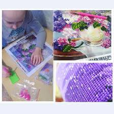 American diamond art bright flowers diamond painting pl00137 regular price $11.64 sale price $8.95+ save $3.13 Fltaheroo 5 Panels 5d Diy Full Square Diamond Painting Abstract Flowers Multi Picture Combination 3d Embroidery Kit Home Decor Style1 Home Needlework Urbytus Com