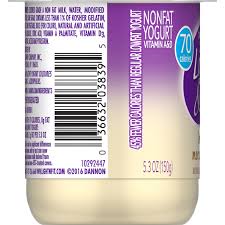 Browse our wide selection of greek yogurt for delivery or drive up . Dannon Light Fit Nonfat Yogurt Lemon Meringue 5 3 Oz Walmart Com Walmart Com
