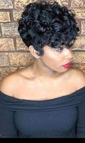 Best Short Hairstyles For Black Women 2018 2019 The Undercut Shortbobblackhairstyles Curly Pixie Haircuts Short Hair Styles Hair Styles