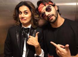 Varun Dhawan Says Taapsee Pannu S Thappad Is The Reason For His Unhappiness Bollywood News Bollywood Hungama With precise comic timing, he does not falter in either his prem or raja avatar. varun dhawan says taapsee pannu s