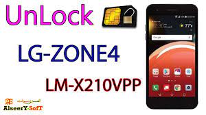 Firmware · lg · repair imei and reset frp and unlock (downgrade firmware) · lg x210vpp · lg x210vpp go back. Lg Zone4 Unlock Sim Card Lm X210vpp Verizon Cdma Network Youtube