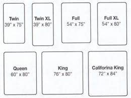 mattress sizes chart mattress measurements king size bed