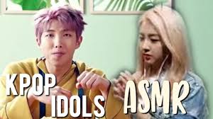 Kpop Idols Doing Asmr Tingles Youtube