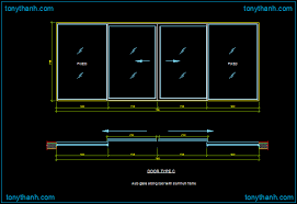 Glass door handle detail drawing. Sliding Door Plan Dwg