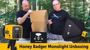 Unboxing The Honey Badger Monolight By Interfit Our Impression Youtube