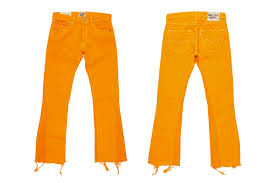 Check out our gallery department selection for the very best in unique or custom, handmade pieces from our shops. Gallery Dept La Flare Orange Black Denim Release Hypebeast