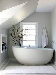 40 Small Bathroom Remodel Ideas With Bathtub Homevialand Com Free Standing Bath Tub Zen Bathroom Small Bathroom Remodel
