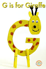Four to eight words with pictures to help children learn . 20 Letter G Crafts Activities Preschoolers Learn The Alphabet Kids Activities
