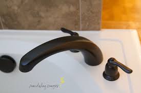 Diy Oil Rubbed Bronze Spray Painted Faucet Much Cheaper Than Replacing All Fixtures Must Try With Images Bronze Spray Paint Diy Oils Oil Rubbed Bronze