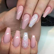 Pink nails have always been a classic for a reason: Pink And Black Ombre Acrylic Nails New Expression Nails