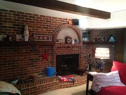 There are a ton of options for things that you can do to change the look of a brick fireplace: Extra Large Long Fireplace Hometalk