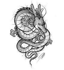 Shenron dragon ball z tattoo credit: Shenron Dragon Ball Z Tatuagem Tatuagens De Anime Tatuagens Nerds
