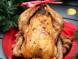 Dinde Farcie Accompagnee De Marrons Recette Recette Dinde Farcie Dinde Farcie Recette Dinde