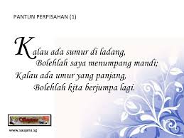 Contoh teks pidato perpisahan sekolah singkat kelas 6 sd, 9 smp, 12 sma. Pantun Perpisahan