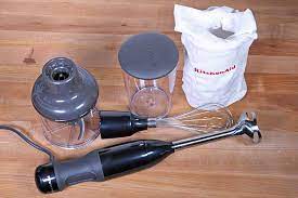 Kitchenaid cordless variable speed hand blender with chopper and whisk attachment average rating: A Hands On Review With The Kitchenaid Khb2351 3 Speed Hand Blender