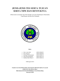 Maybe you would like to learn more about one of these? Cover Makalah Matematika Contoh Makalah