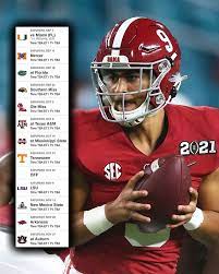 2021 Alabama Football Schedule In 2021 Alabama Football Schedule Alabama Crimson Tide Miami Fl
