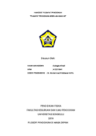 Melahirkan rakyat malaysia yang berilmu pengetahuan, berakhlak mulia, bertanggungjawab. Pdf Filsafat Pendidikan Sebelum Abad 20 Subagia Alhadi Academia Edu