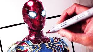 Below is a selection of the most popular and unique coloring pages with iron man. Let S Draw Spider Man Iron Spider Suit Fan Art Friday Iron Spider Suit Draw Spider Iron Spider