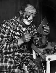 Maybe you would like to learn more about one of these? Photo 1923 Circus Clown Looking In Mirror Ebay In 2021 Circus Clown Circus Performers Old Circus