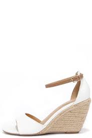 Black And White Espadrille Wedges Charm School Ice White Espadrille Wedge Sandals Espadrilles Wedges White Espadrille Wedges White Espadrilles