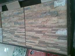 Keramik Batu Alam Dinding Tampak Minimalis Keramik Dinding Desain