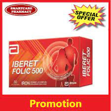 An indication is a term used for the list of condition or symptom or illness for which the medicine is prescribed or used by the patient. Iberet Folic 500 30 Tablets Shopee Malaysia