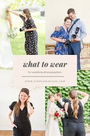 What To Wear As A Wedding Photographer Stephanie Kase Photography Wedding Photographer Outfit Wedding Photographer Attire Photographer Outfit