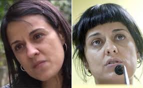 El nuevo look de Anna Gabriel en Ginebra