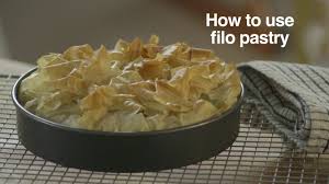 Repeat layering until you have 6 sheets stacked up. Filo Pastry Pie Recipe Good Housekeeping Uk Youtube
