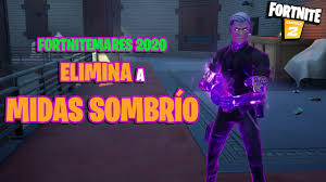 Este/a skin se añadió a fortnite battle royale el día 20 de febrero de 2020 (capítulo 2 temporada 2 version 12.00). Desafio Fortnite Elimina A Midas Sombrio Youtube