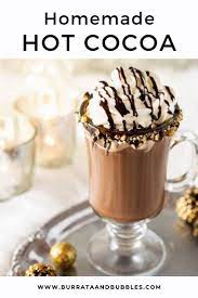 The Best Homemade Hot Cocoa Recipe Homemade Hot Cocoa Fun Desserts Cocoa Recipes
