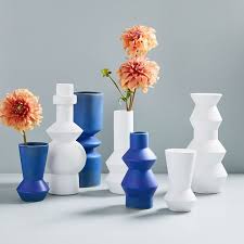 Ceramic Totem Vases White Ceramic Vases Colored Glass Vases Vase Design