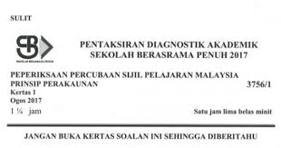 Jangan lupa share kepada kawan2 ya pada group whasapp dan telegram.klik sahaja button share tersebut. Prinsip Perakaunan Soalan Percubaan Sbp Prinsip Akaun 2017
