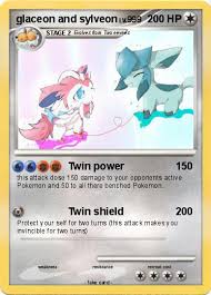 Pokemon Glaceon And Sylveon Glaceon is a quadruped mammalian pokemon that bears a resemblance to an arctic animal. pokemon glaceon and sylveon