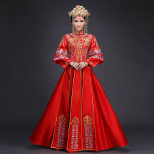 Also, choose which would best go with the overall theme for the wedding. Wedding Dress Traditions Awesome Red Chinese Wedding Dress Fashion Dr Traditional Chinese Dress Traditional Chinese Clothing Female Red Chinese Wedding Dress