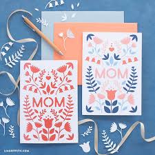 Make a mothers day card. Create Your Own Papercut Mother S Day Card For Your Mom Mothers Day Cards Happy Mother S Day Card Unique Cards