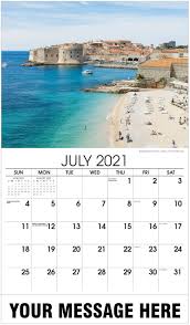July 2021 In 2020 Surfing Advertising Calendar Promotional Calendar