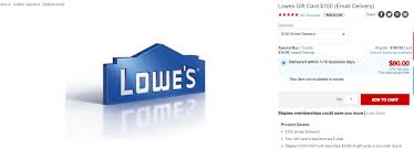 Lowe's has become a mecca for homeowners and renters because of its customer service and wide range 1. Expired Staples Com 100 Lowes Gc For 90 Stack With Offer For 10 Back