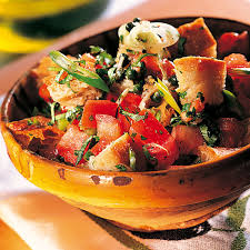 Brotsalat Aus Der Toskana Rezept Brotsalat Mediterrane Rezepte Leckere Salate