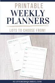 All of our templates are free of charge and can be easily. Weekly Planner Printables Personal Planner
